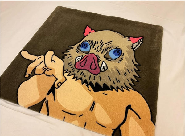 Inosuke Hashibira custom tufted rug