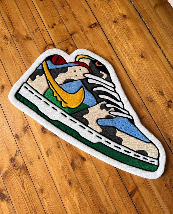 Chunky Dunks Sneakers Custom Rug