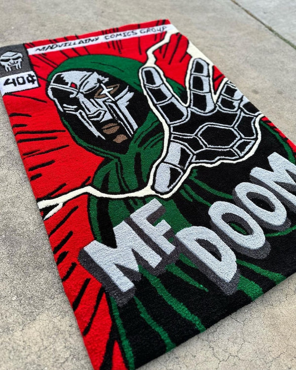 DR DOOM custom tufted handmade rug